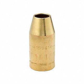 MILLER ELECTRIC MILLER Brass Tapered MIG Weld Nozzle, 61TC59