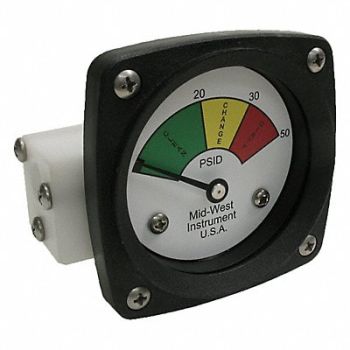 MIDWEST INSTRUMENT Gauge 3-Color Filter Change DP, 61TG90