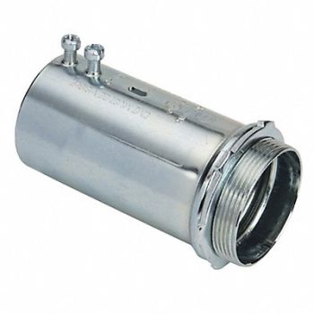 BRIDGEPORT FITTINGS Coupling Steel 4 Trade Size, 61TJ98