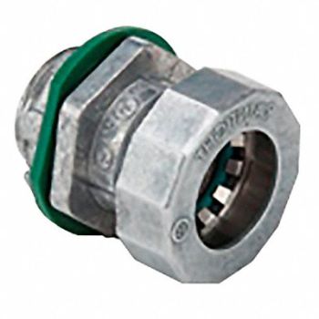 BRIDGEPORT FITTINGS Coupling Zinc 3/4 Trade Size, 61TK16