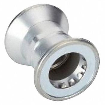 BRIDGEPORT FITTINGS Coupling Zinc 3/4 Trade Size, 61TK19