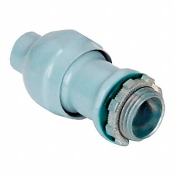 BRIDGEPORT FITTINGS Cable Connector 3/4 NPT Zinc Silver, 61TK27