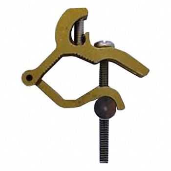 BRIDGEPORT FITTINGS Single Bolt Grounding Clamp SS, 61TK77