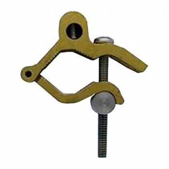 BRIDGEPORT FITTINGS Single Bolt Grounding Clamp SS, 61TK78
