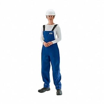 ALPHATEC K3045 Breathable Blue Bibbed Poly Overall 4XL, 784P30