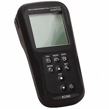 OAKTON Conductivty/TDS/Resistivty/Salinty Meter, 61UG56