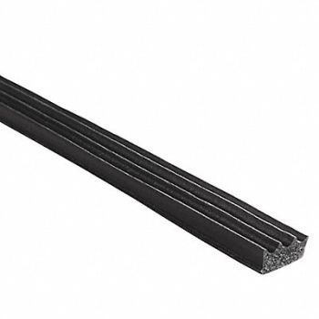 FAIRCHILD Foam Rubber Seal w/Adhesive Back, 61UJ68