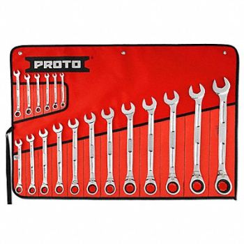 PROTO Combination Wrench Set, 61UL74