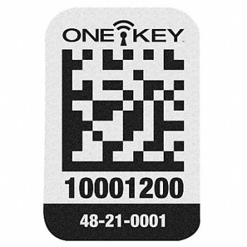 MILWAUKEE Tool/Equipment Tracker Adh 1 x3/4 PK200, 61UU34