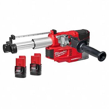 MILWAUKEE Dust Extractor Kit For Rotary Hammer, 61UU78