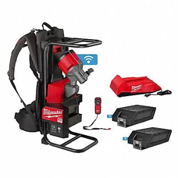 MILWAUKEE Concrete Vibrator 11000VPM 72V 3HP, 61UU87