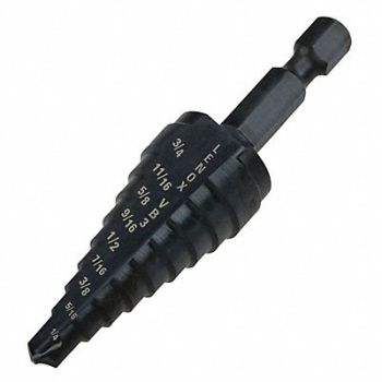 LENOX Step Drill Bits, 61UW29