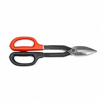 CRESCENT WISS Tinner Snips Straight 2-3/4 Cutting L, 61UW34