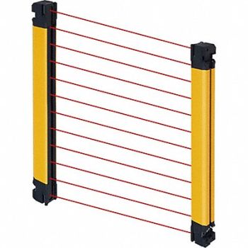 OMRON Light Curtain 65.6 ft 24V DC, 61UX66