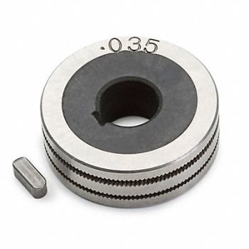 LINCOLN ELECTRIC LINCOLN 1pc MIG V-Knurl Drive Roll Kit, 61UZ70