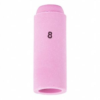 LINCOLN ELECTRIC LINCOLN No8 TIG Weld Alumina Std Nozzle, 61VA48