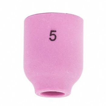 LINCOLN ELECTRIC LINCOLN No5 TIG Weld Alumina Std Nozzle, 61VA50