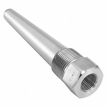 ASHCROFT Threaded Thermowell 1 MNPT SS, 61VE53