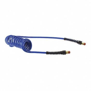 COILHOSE PNEUMATICS Flexcoil 1/4 IDx25ft 1/4 MPT Swvl Dk B, 620X90