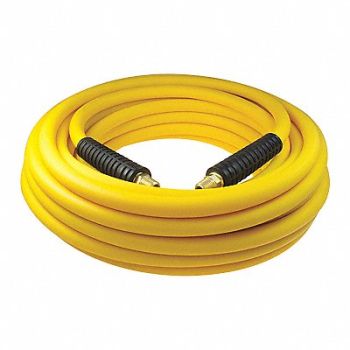 COILHOSE PNEUMATICS Y Belly PVC Hybrid Hose 1/4 IDx50, 621N69