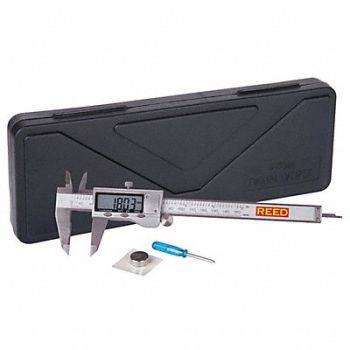REED INSTRUMENTS Digital Caliper 6, 627L37