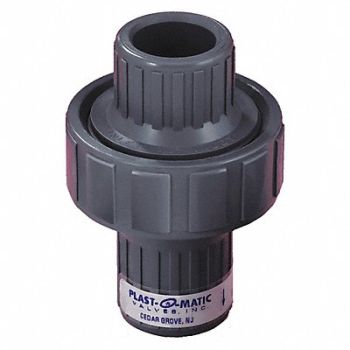 PLAST-O-MATIC Air Release Valve PVC 1 Epdm Threaded, 62JY18