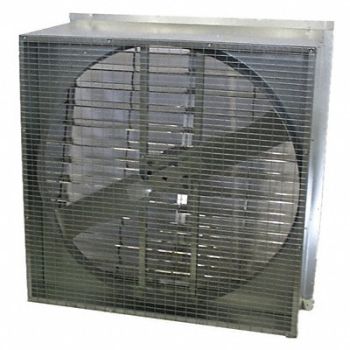DAYTON Agr Exht Fn 48In Bl Galv Steel 115/230V, 44YU12