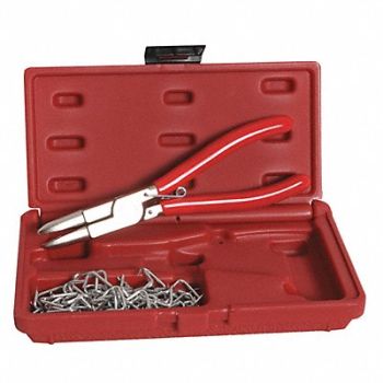 WOODWARD FAB Hog Ring Pliers Kit Long Reach, 62RY85