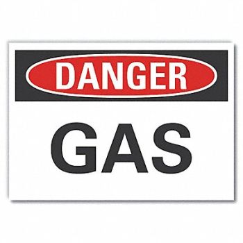 LYLE Gasoline Danger Rflct Label 3.5inx5in, 62UJ46