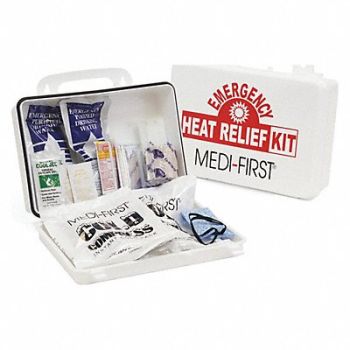 MEDIQUE Heat Relief Kit Helps Lower Body Temp., 62UM46