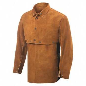 STEINER Cowhide Welding Cape Sleeves 19 Bib L, 62XT73