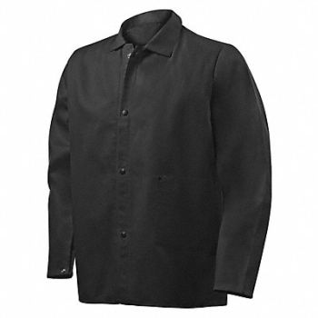 STEINER INDUSTRIES K7364 FR Welding Jackets S Cotton Men, 793P62