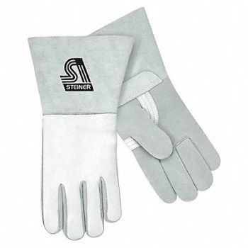 STEINER INDUSTRIES Welding Gloves MIG/Stick Application PR, 56LX56