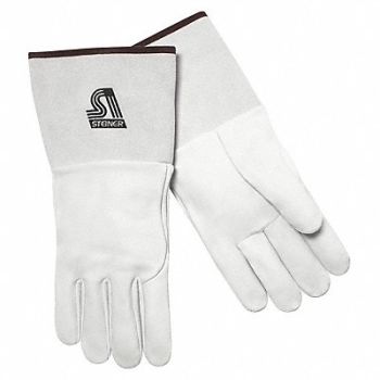 STEINER INDUSTRIES Welding Gloves TIG Application Beige PR, 56LX77