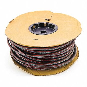 CHEVRON PLEXCO Tubing 3/8 Red Stripe 250 ft, 62XY88