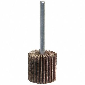 NORTON Flap Wheel Aluminum Oxide 3 dia, 804KC2