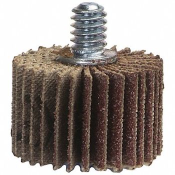 NORTON Flap Wheel Aluminum Oxide 1 5/8 dia, 804KC4