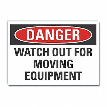 LYLE Acc Prevention Label 3.5in x 5in, 63KT45