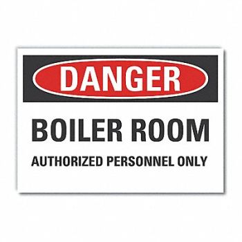 LYLE Auth Personnel Danger Rflctv Lbl 3.5x5in, 63KX75