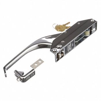 COMPONENT HARDWARE CP Die Cast Mechanical Latch With Offset, 642Y54