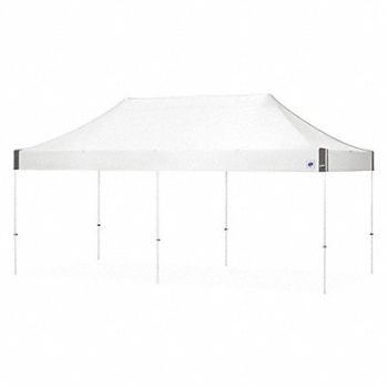 E-Z UP Portable Shelter 20 ft L Polyester, 60NM09