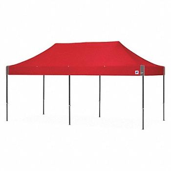 E-Z UP Portable Shelter 20 ft L Polyester, 60NL79