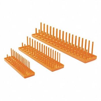 GEARWRENCH Orange Metric Skt Storage Tray Set 3 pcs, 644D35
