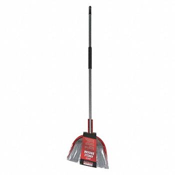 HARPER Angle Broom with Dust Pan 48 Metal Hndl, 64KR81