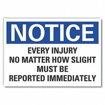 LYLE Acc Prevention Label 3.5in x 5in, 64NH75