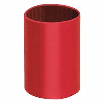 QUICKCABLE Shrink Tubing 1.5 in Red 0.75 in ID PK50, 64TX59
