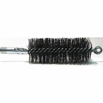 SCHAEFER BRUSH Flue Brush 1-3/4 Dia Tempered Wire, 64XW71