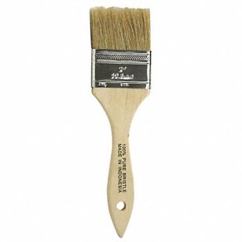 SCHAEFER BRUSH Bristle Chip Brush 2 W White, 64YA37