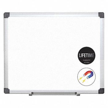 MASTERVISION Magnetic Dry Erase Board 2 ft.x3ft., 64ZZ61