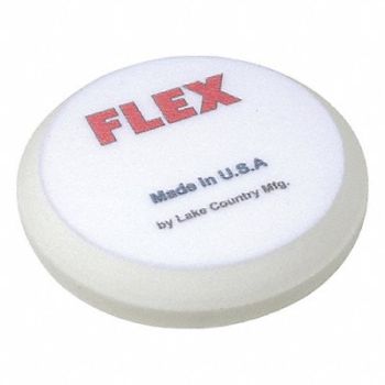 FLEX Polishing Pad 6-1/4 Size Foam White, 404L84